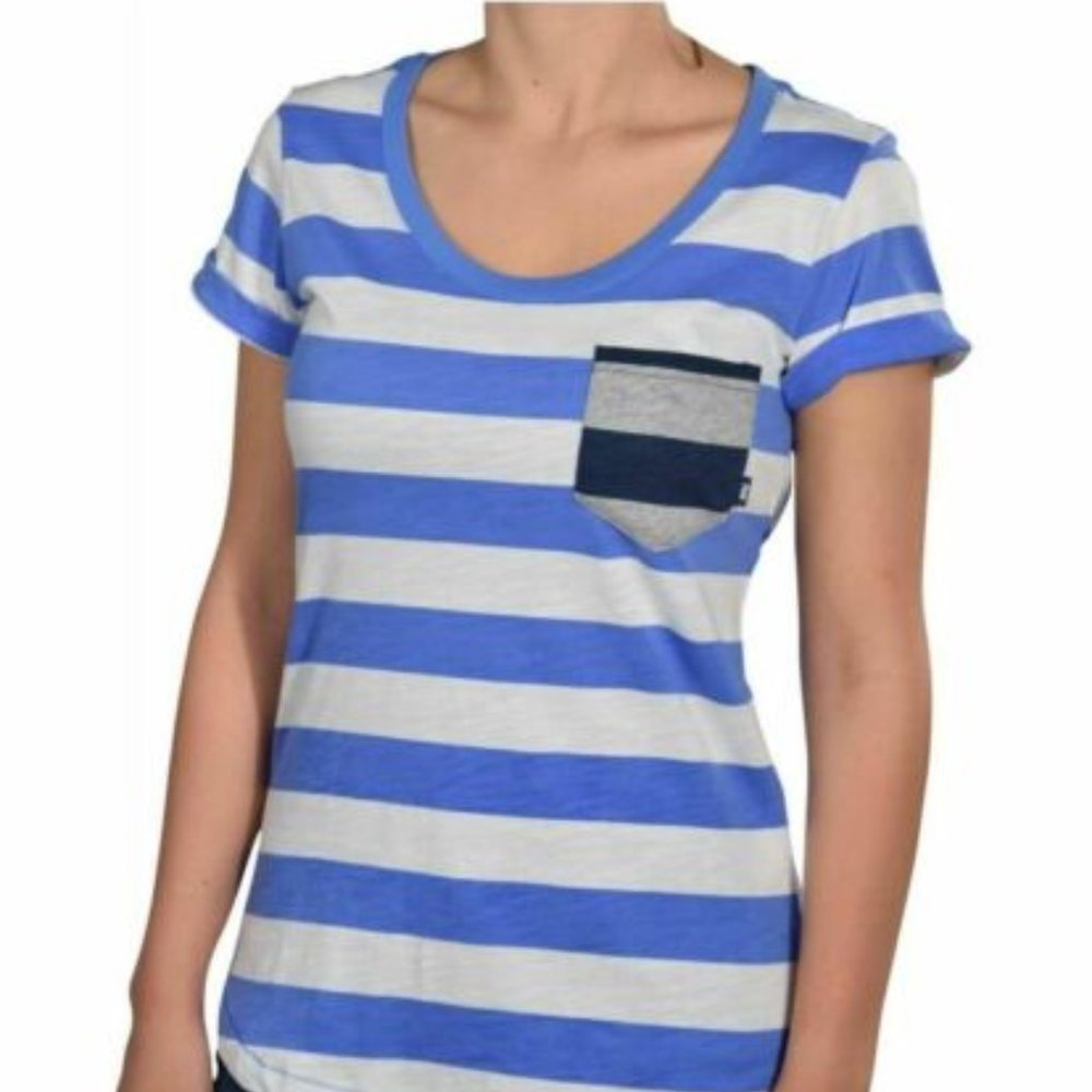 Women's Nike Striped T-Shirt NEW Size SMALL